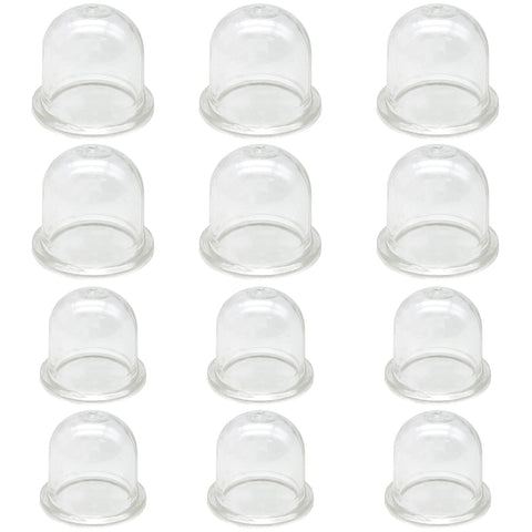LiteTour primer bulb 18.5mm in clear housing for carburetor maintenance.