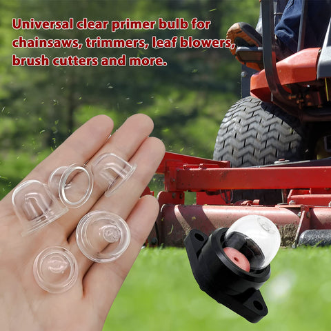 LiteTour primer bulb 21mm for universal two-stroke engine replacements.