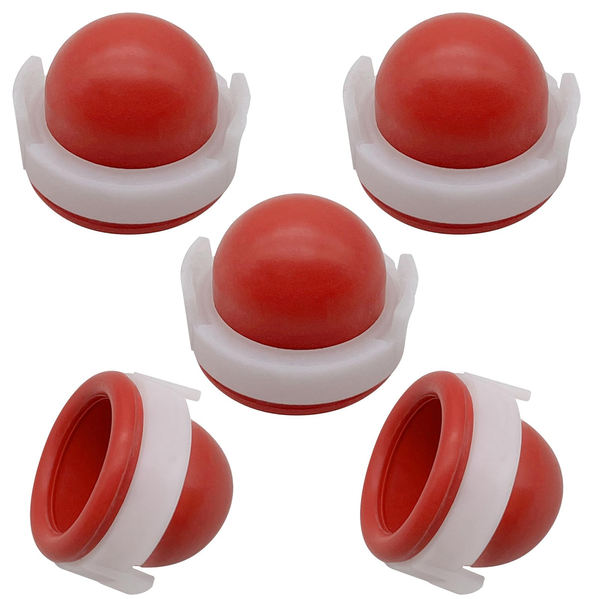 LiteTour primer bulb 694394 front view highlighting durable rubber for Briggs & Stratton engines.