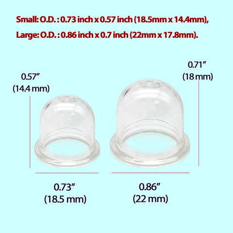 LiteTour primer bulbs compatible with Craftsman, Poulan, Husqvarna.
