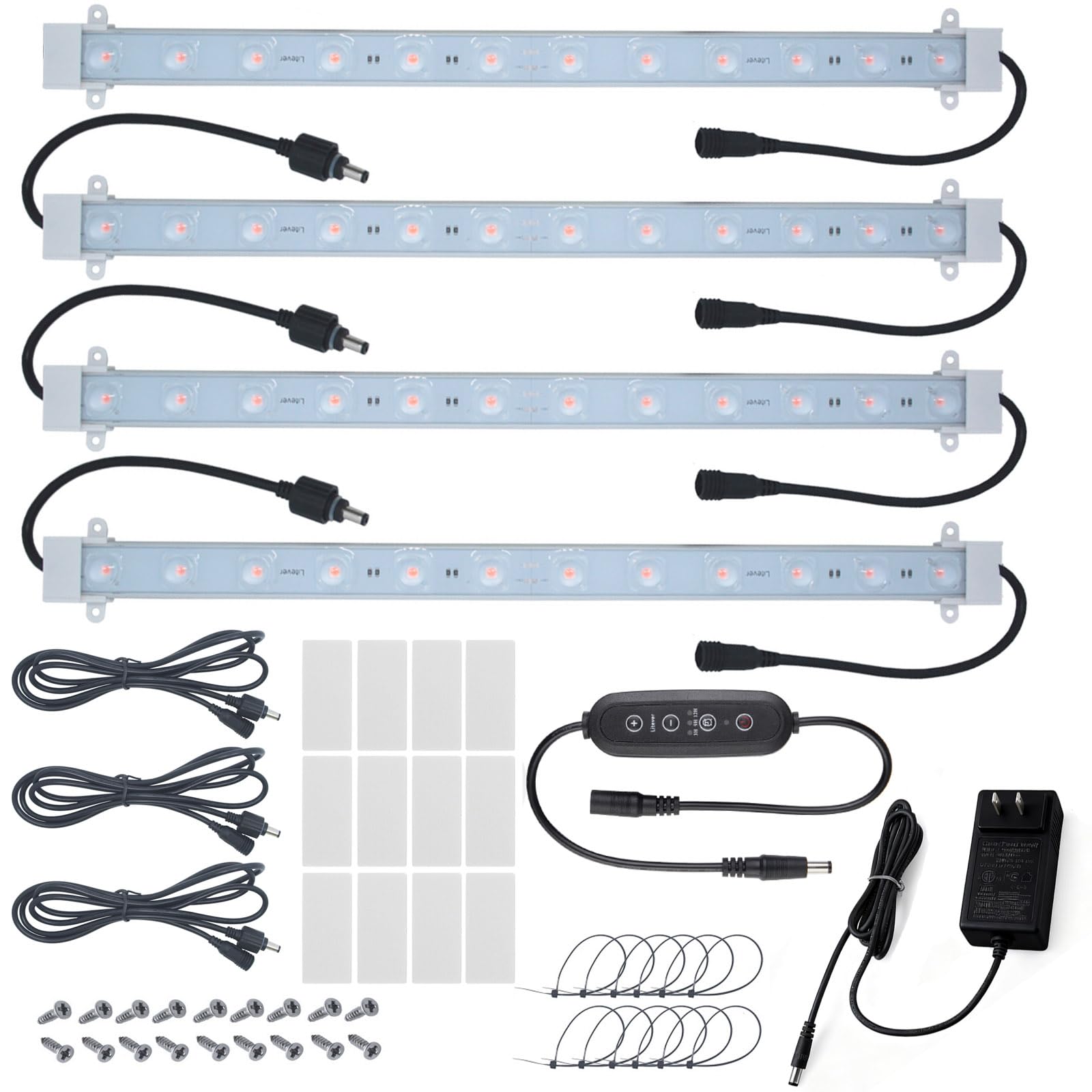 Litever Grow Light Strip Kit overview lighting seedlings for indoor growing