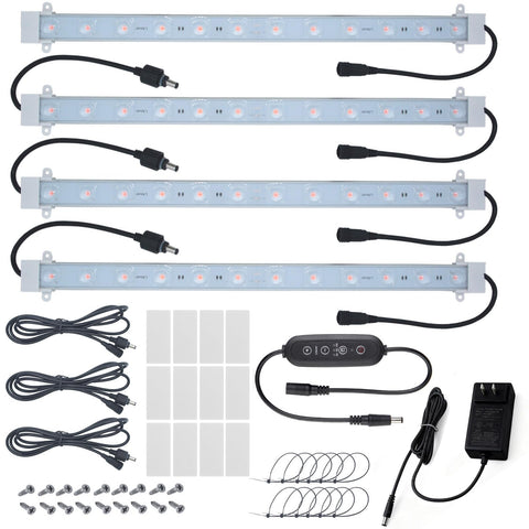 Litever Grow Light Strip Kit overview lighting seedlings for indoor growing
