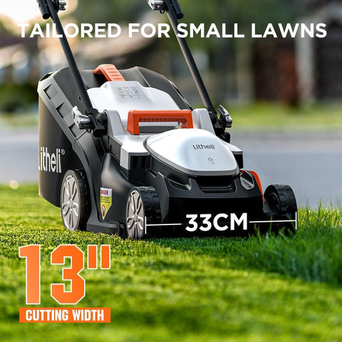 LiTHELi U20 Handy 20V motor close-up highlighting powerful cutting capability.