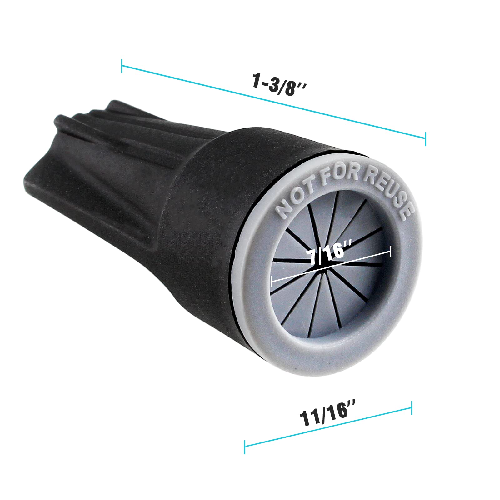 Close-up of Litoexpe connectors showing the rugged shell and silicone sealant.
