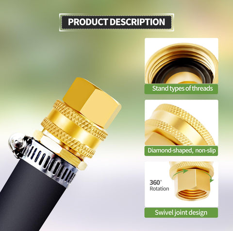 LitOrange 12 NPT fittings close-up highlights tight, no-leak performance.