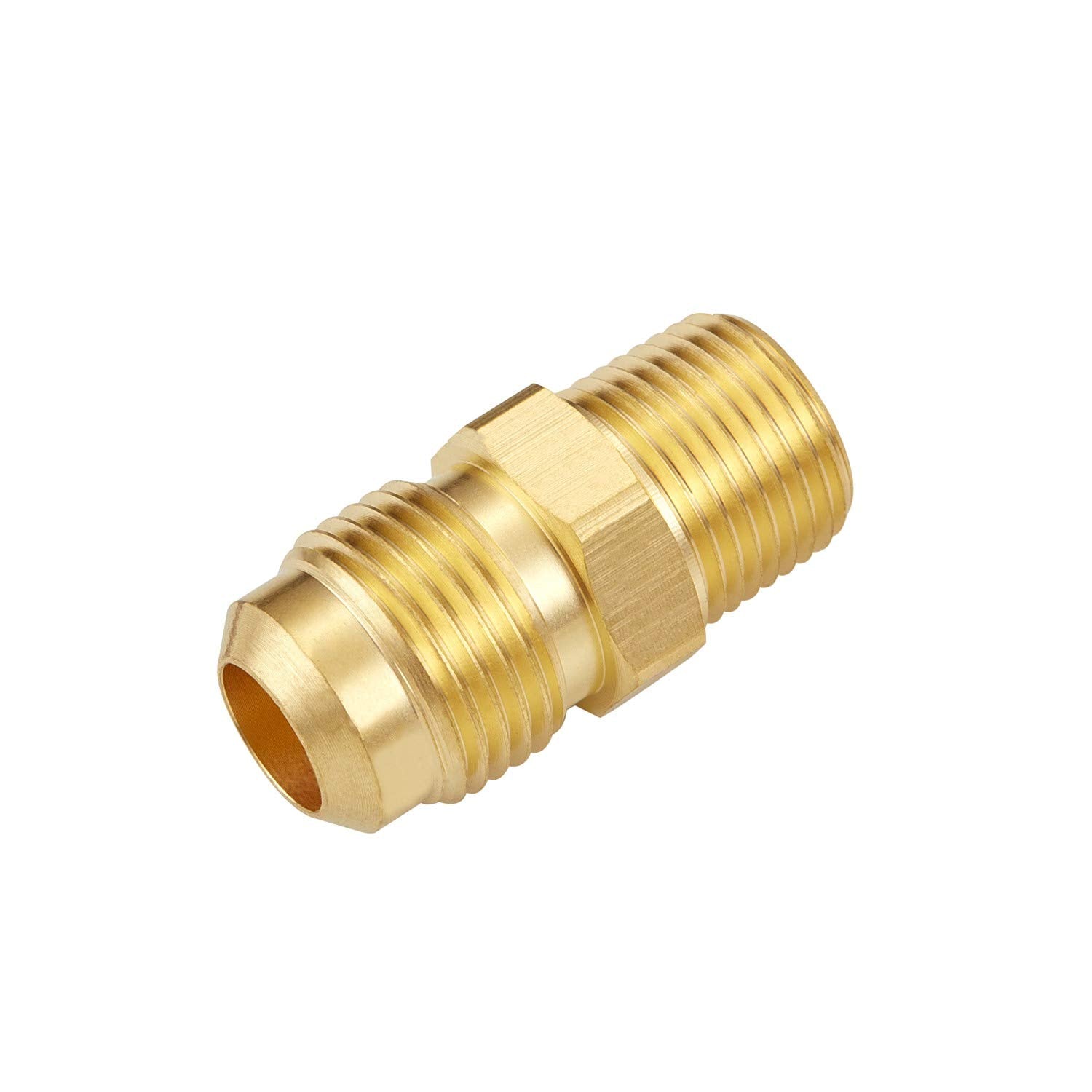 LitOrange brass fittings illustrate compatibility with brass, steel, and iron pipes.