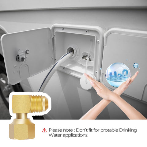 LitOrange brass fittings are not intended for potable water use.