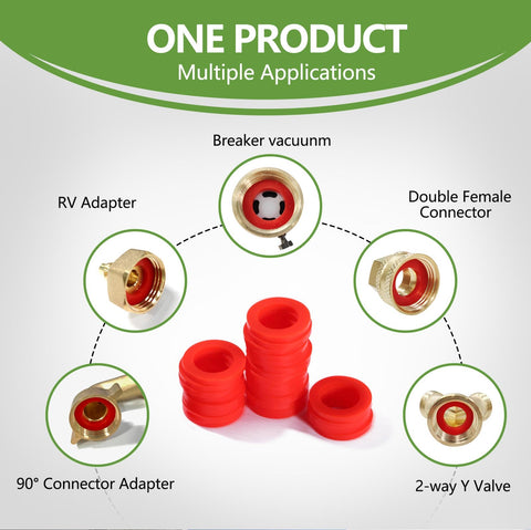 LitOrange durable silicone gaskets.