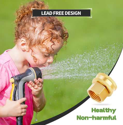 LitOrange easy-connect hose fitting ideal for fast garden setups.