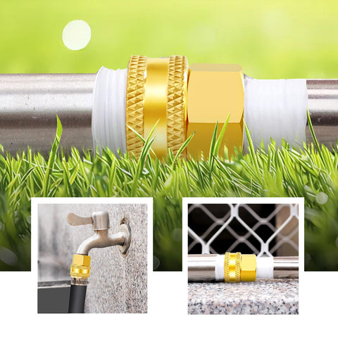 LitOrange compatibility with standard hoses and fittings offers flexible connections.