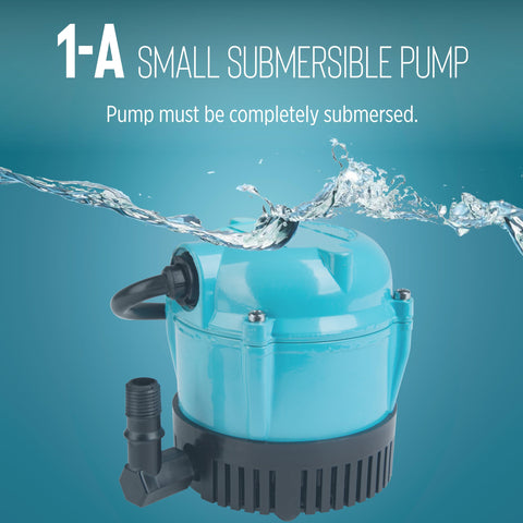 Little Giant 1-A offers 7-foot shut-off for taller water features.