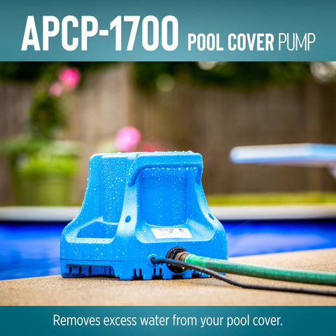 Little Giant APCP-1700 1-inch FNPT discharge supports reliable pumping.