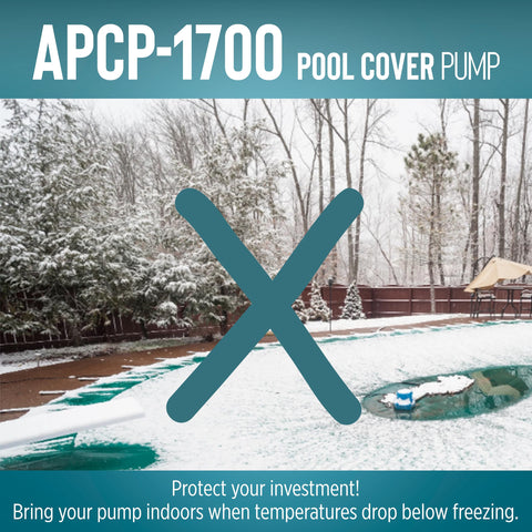 Little Giant APCP-1700 stable base design reduces tipping risk.