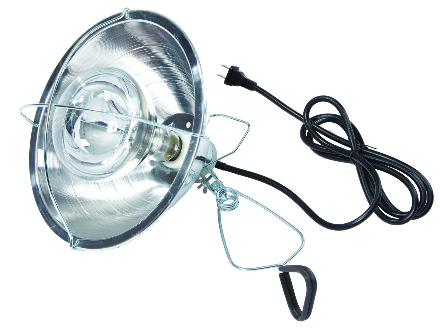 Little Giant lamp featuring a heat-resistant ceramic socket and double guard for chick safety.