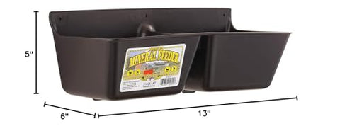 Little Giant mineral feeder with wall-mount capability for easy installation.