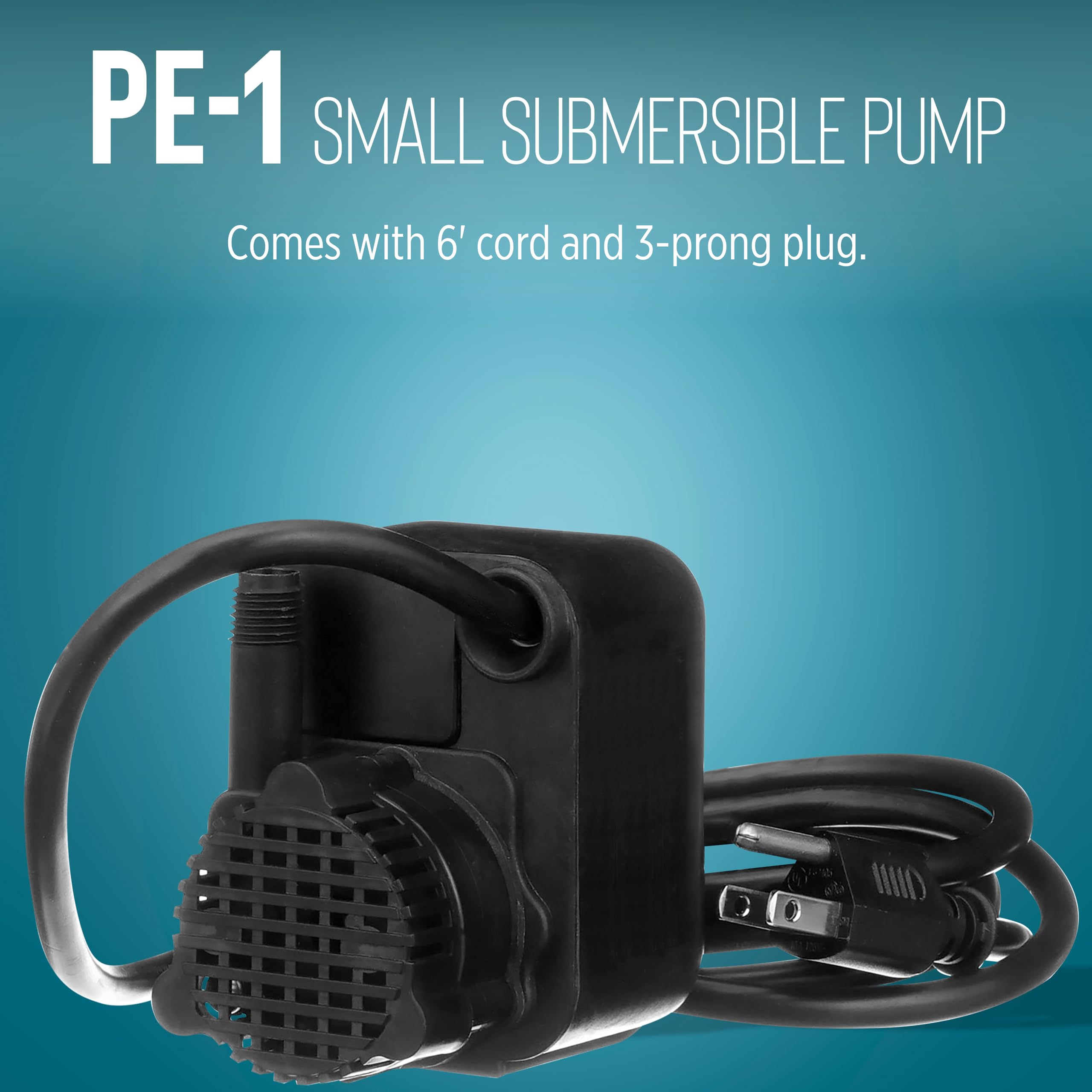 Little Giant PE-1 submerged operation promises quiet, reliable performance.