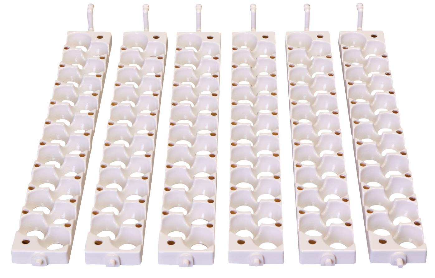 Little Giant quail rails for Turner incubator maximize 120-egg capacity.