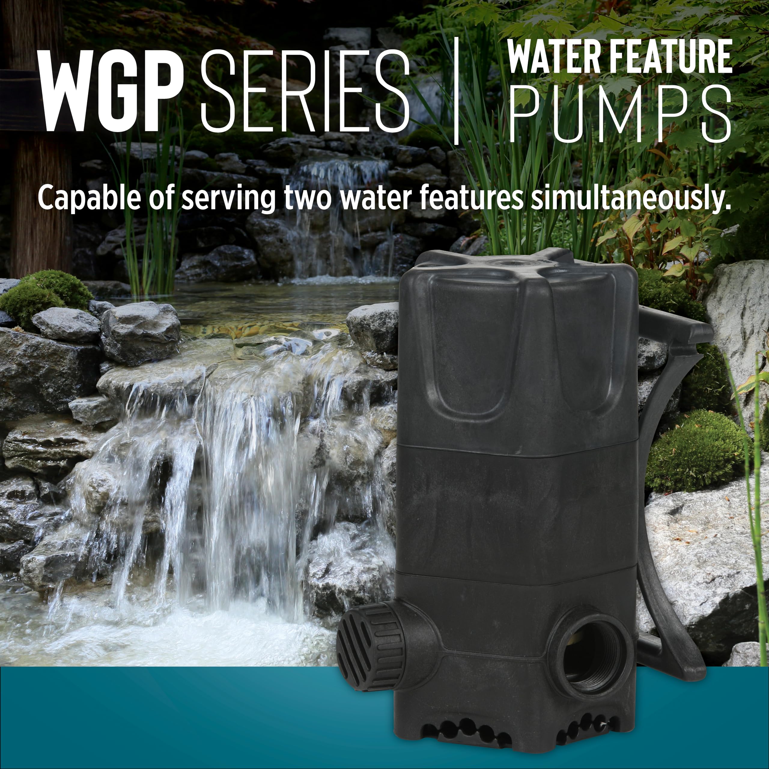 Little Giant WGP-95-PW one-point-two-five-inch discharge ports with included elbow accessory