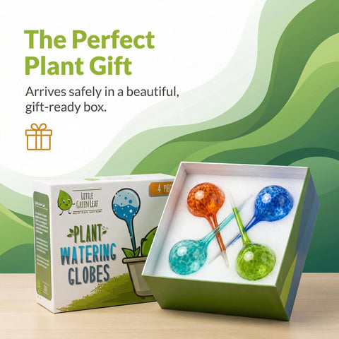 Little Green Leaf gift packaging makes a stylish present for plant lovers.