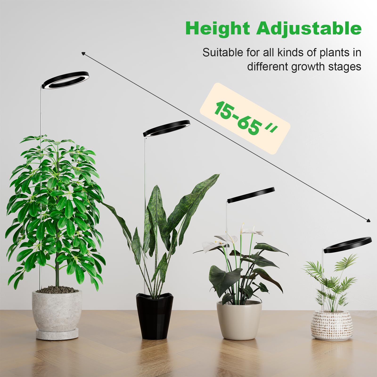 Little Joke room-ready lamp adds decor while supporting plant growth