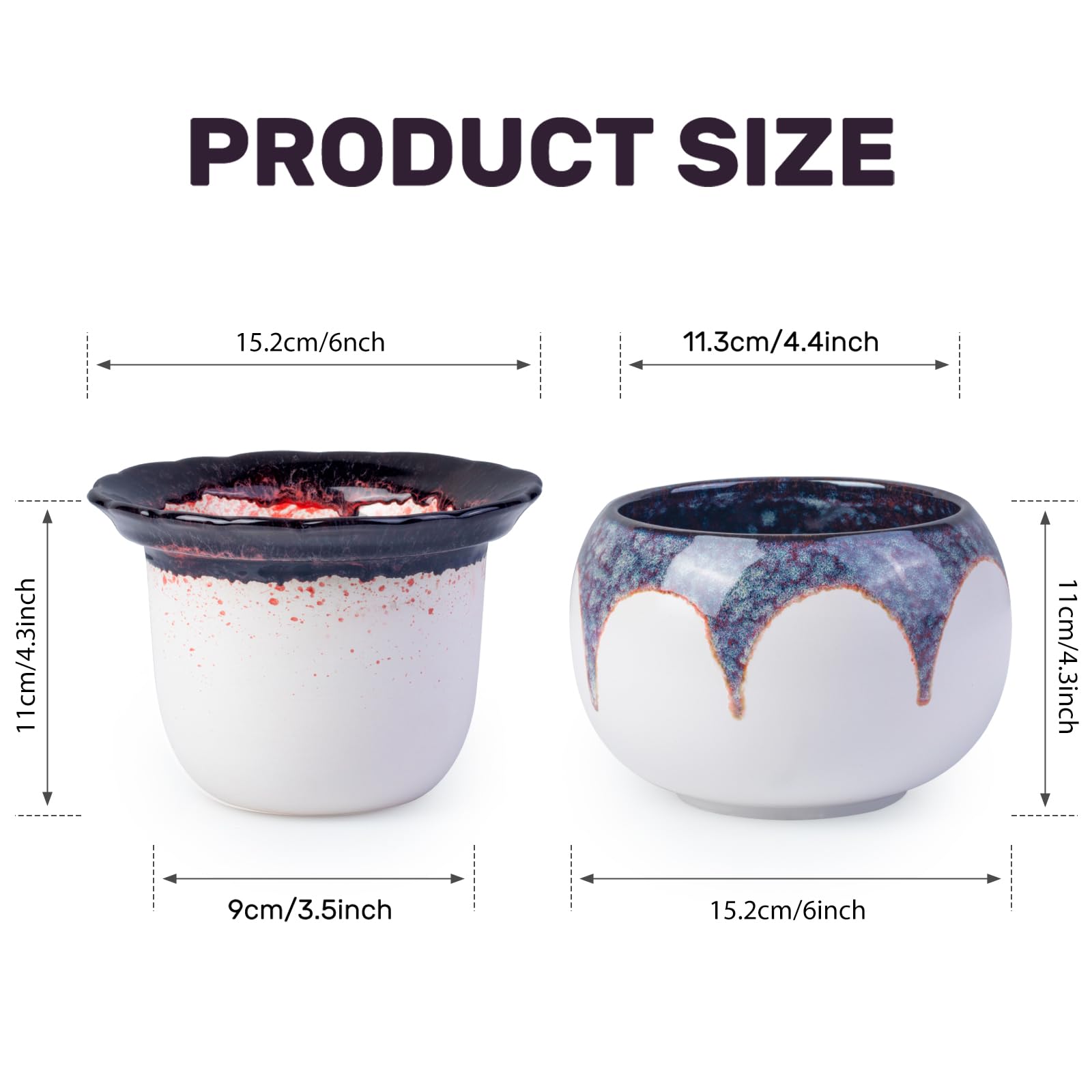 LITUDISO ceramic pot inner kaolin layer enhances moisture absorption.