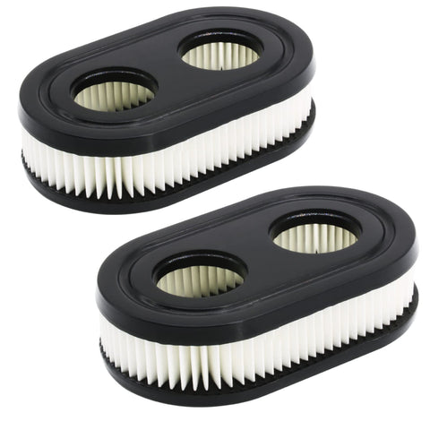 LiuTaoWMX 593260 air filter for lawn mower blocks fine particles to protect the engine.