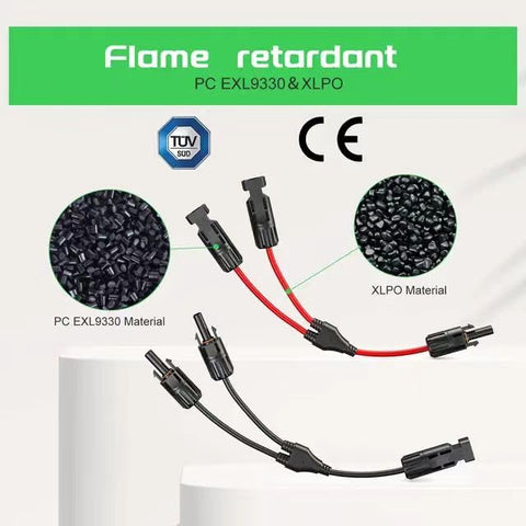 Weatherproof solar connector designed to resist UV and moisture outdoors
