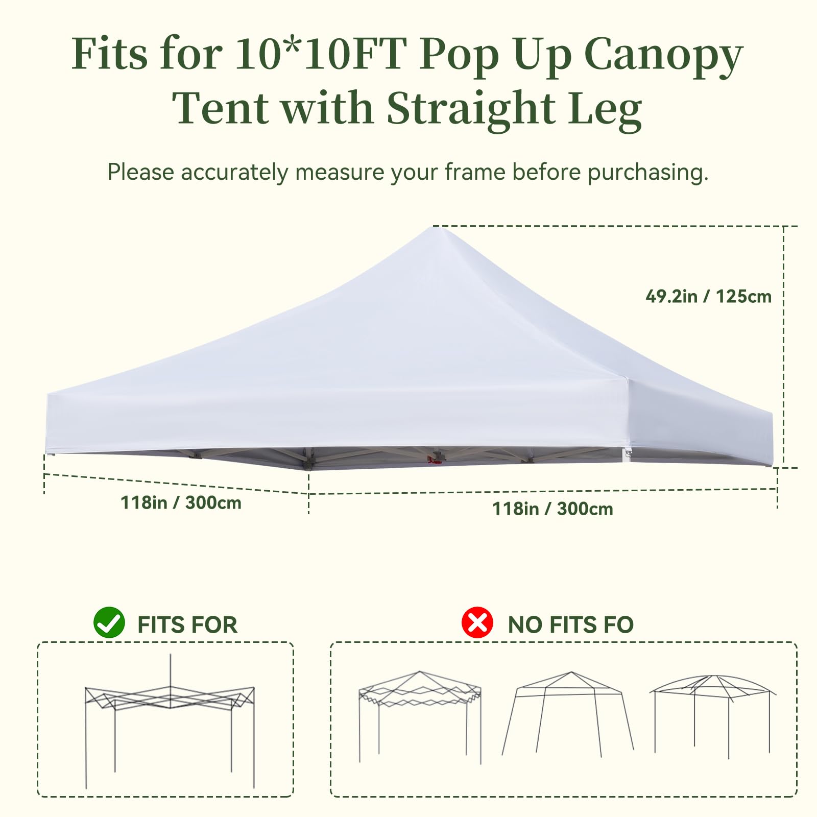 LIUJIAYI 10x10 canopy top with silver-lined interior cools the shade.
