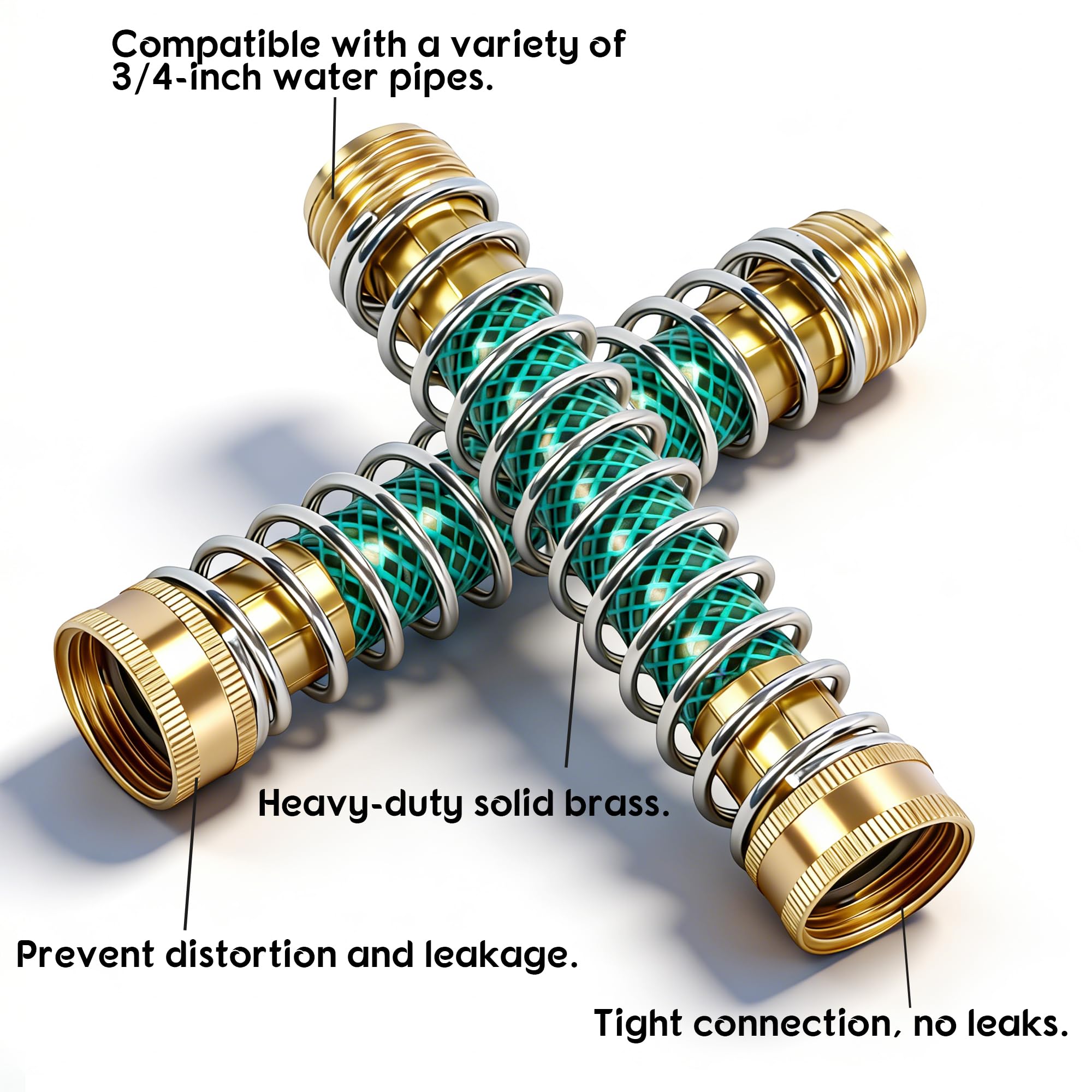 LIULO TOOL 3/4-inch thread compatibility fits most hoses and spigots