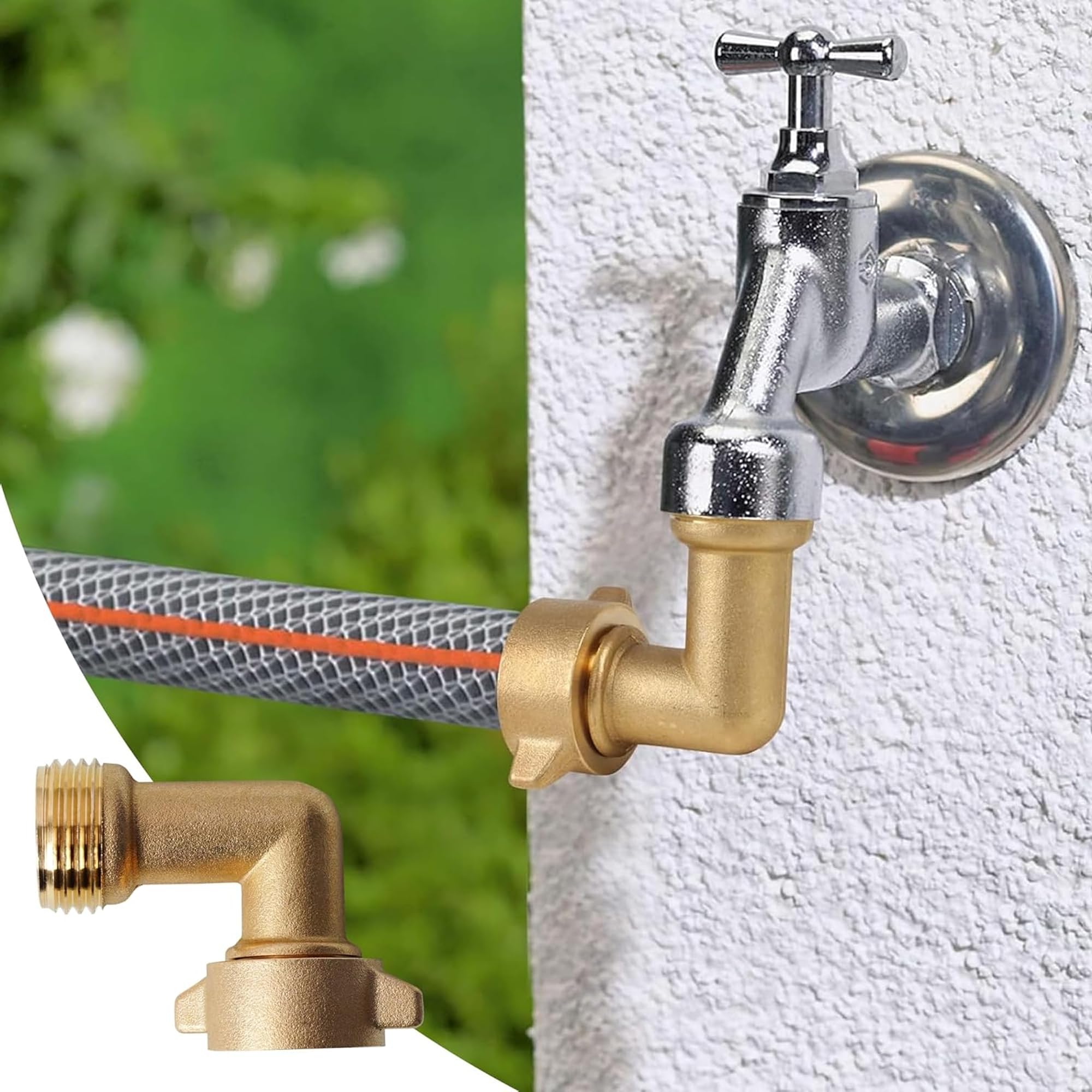 LIULO TOOL anti-kink elbow helps keep water flow steady