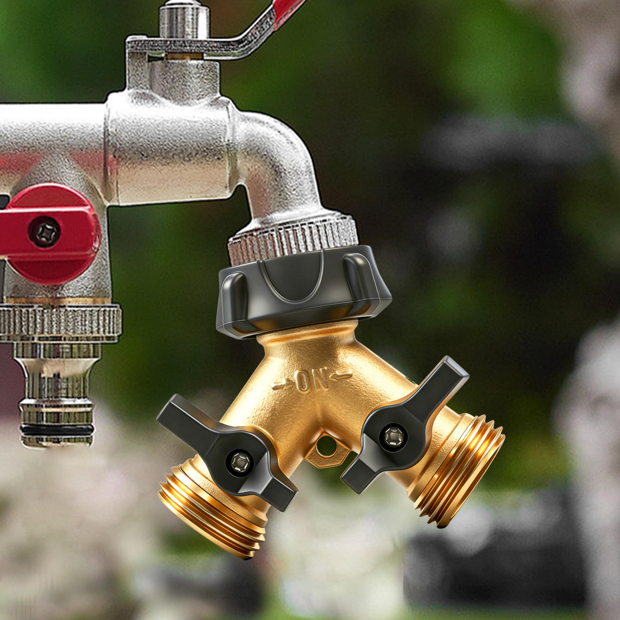 Durable LIULO TOOL brass body with ABS shut-off for reliable flow control