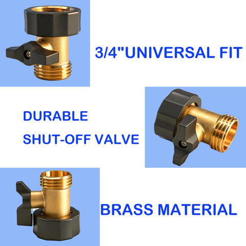 LIULO TOOL extra eight washers included for long-term watertight seals.