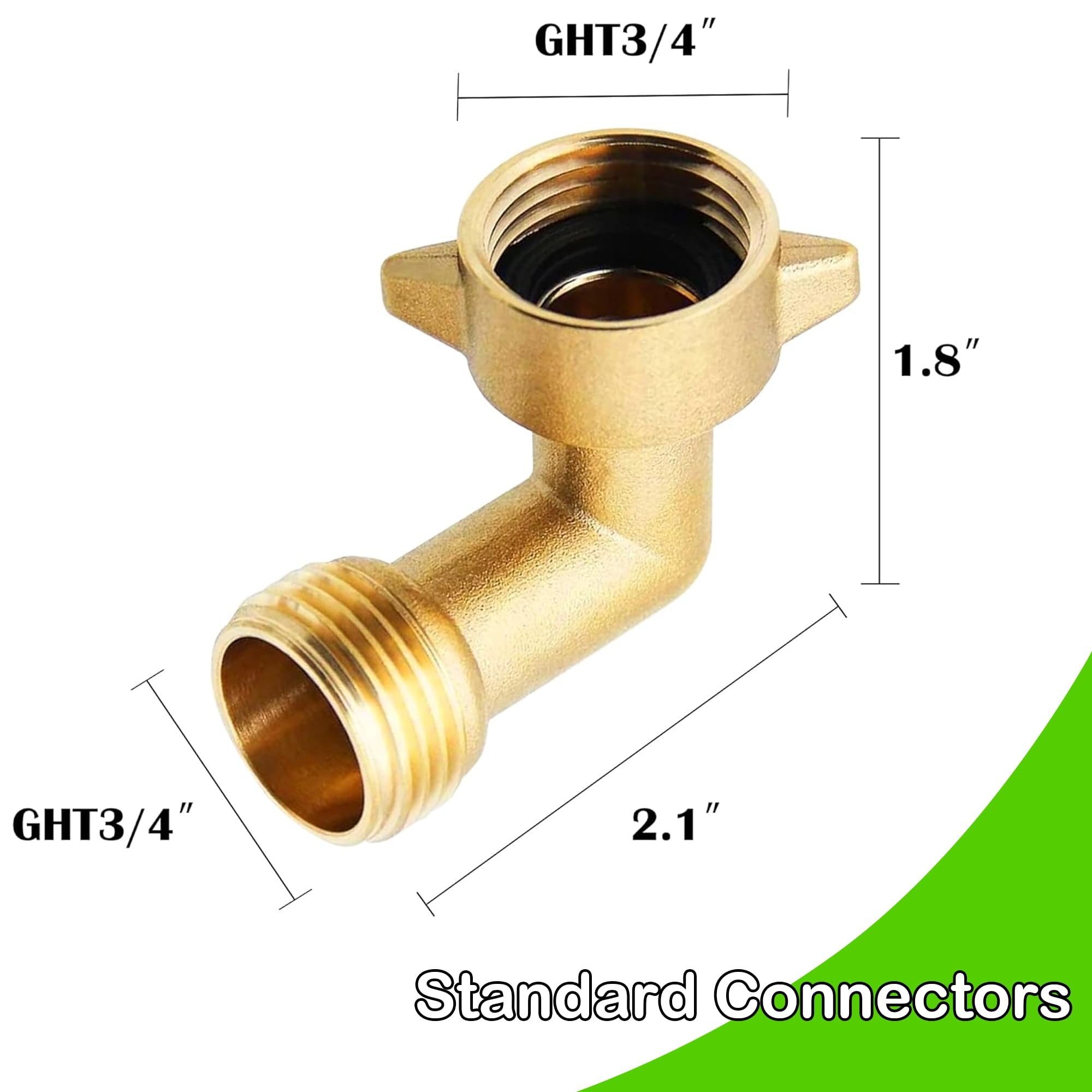 LIULO TOOL hose elbow with washers ensures secure, leak-free connections