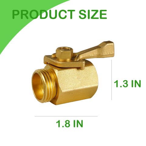 LIULO TOOL in-use image showing effortless flow shut-off during garden tasks.