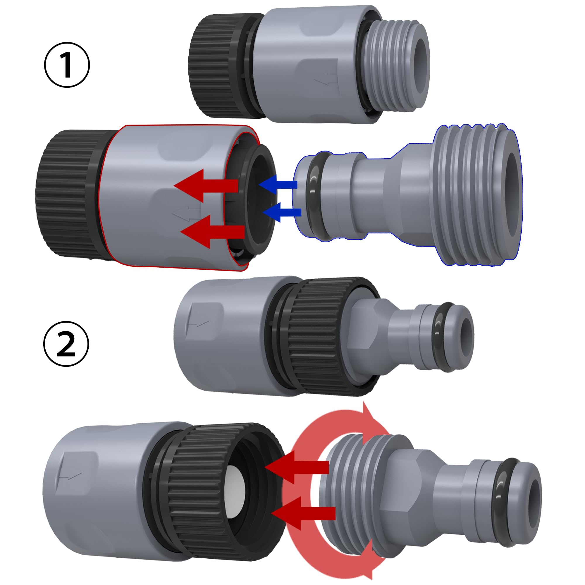 LIULO TOOL premium plastic connectors deliver durable, leak-proof performance on daily watering tasks