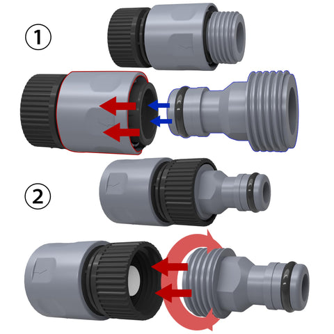 LIULO TOOL premium plastic connectors deliver durable, leak-proof performance on daily watering tasks