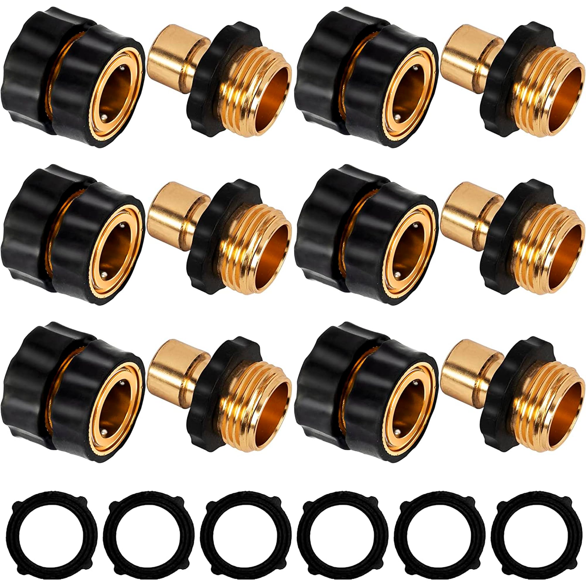 LIULO TOOL quick-connect six-pack for fast hose changes