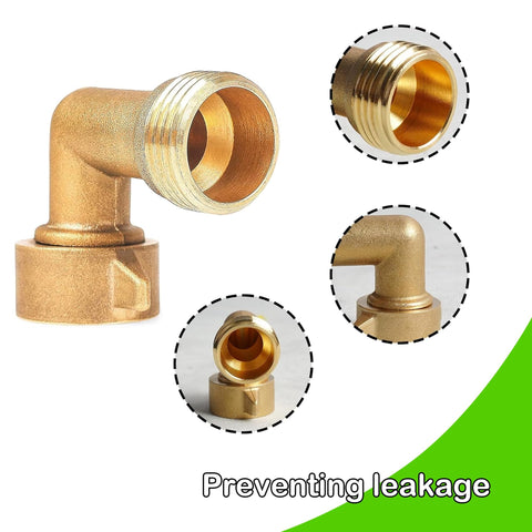 LIULO TOOL RV and outdoor faucet elbow extends reach with ease