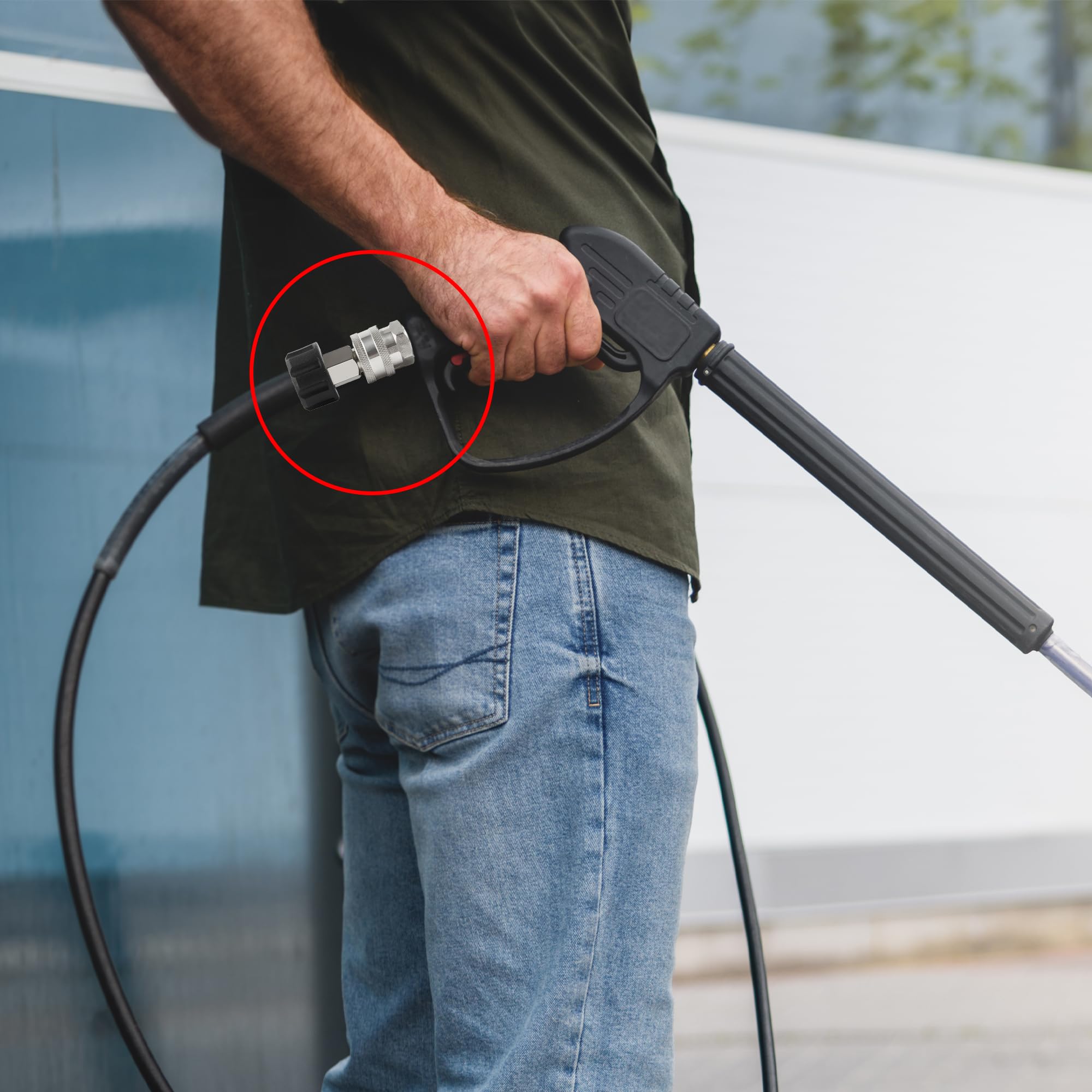 LIULO TOOL stainless-steel body close-up suggests durable, corrosion-resistant construction for demanding tasks.