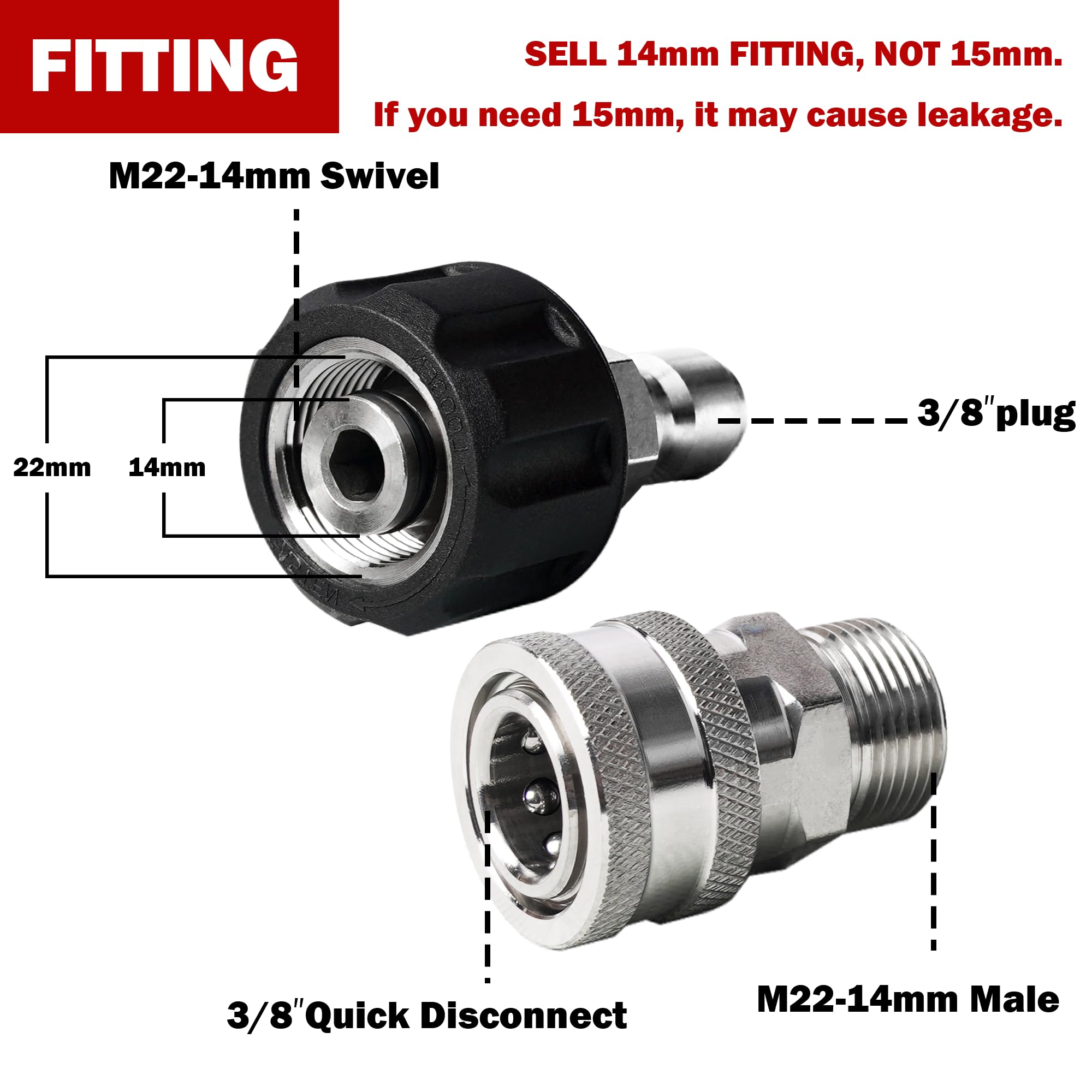 LIULO TOOL stainless-steel quick-disconnect detail emphasizes rust resistance for long-lasting use.