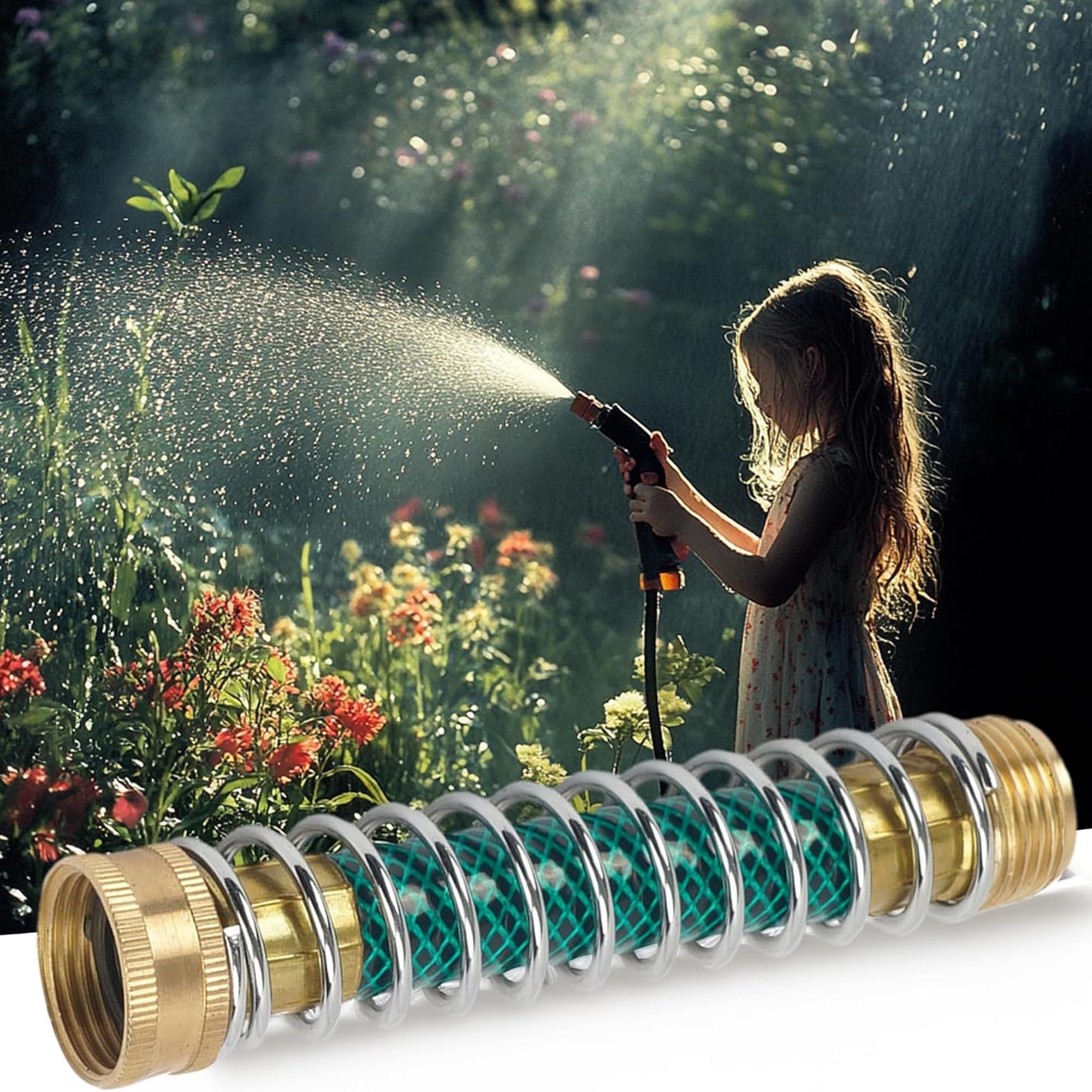 LIULO TOOL four-pack set for watering beds, lawns, and cleaning