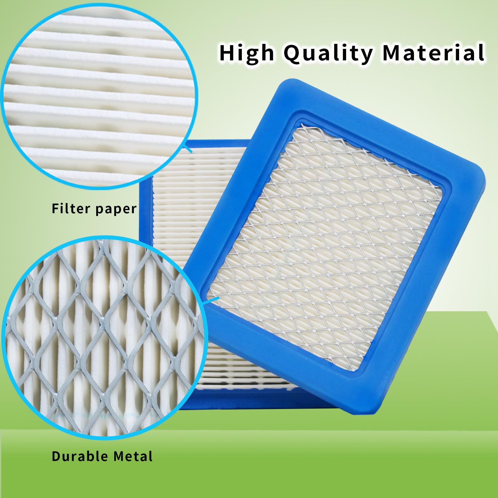 LiuTaoWMX air filter design supports wide compatibility with popular mowers.