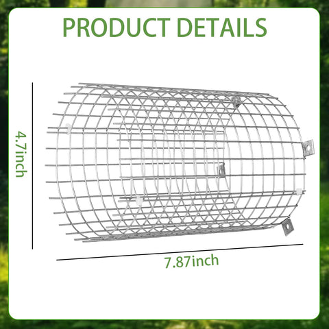 Liuxia bluebird guard uses stainless steel mesh to deter predators.