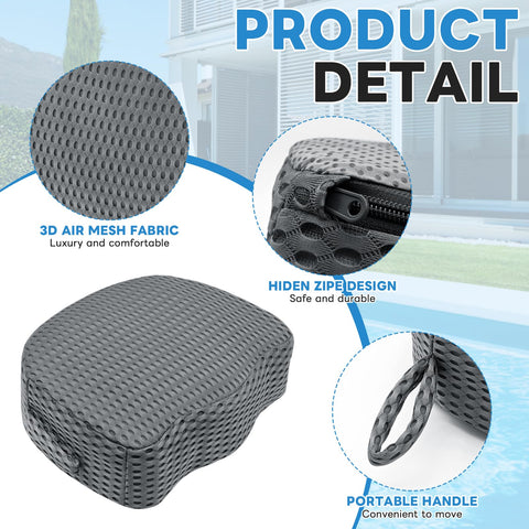 LIUYALO booster seat with skid-proof bottom stays in place on wet surfaces