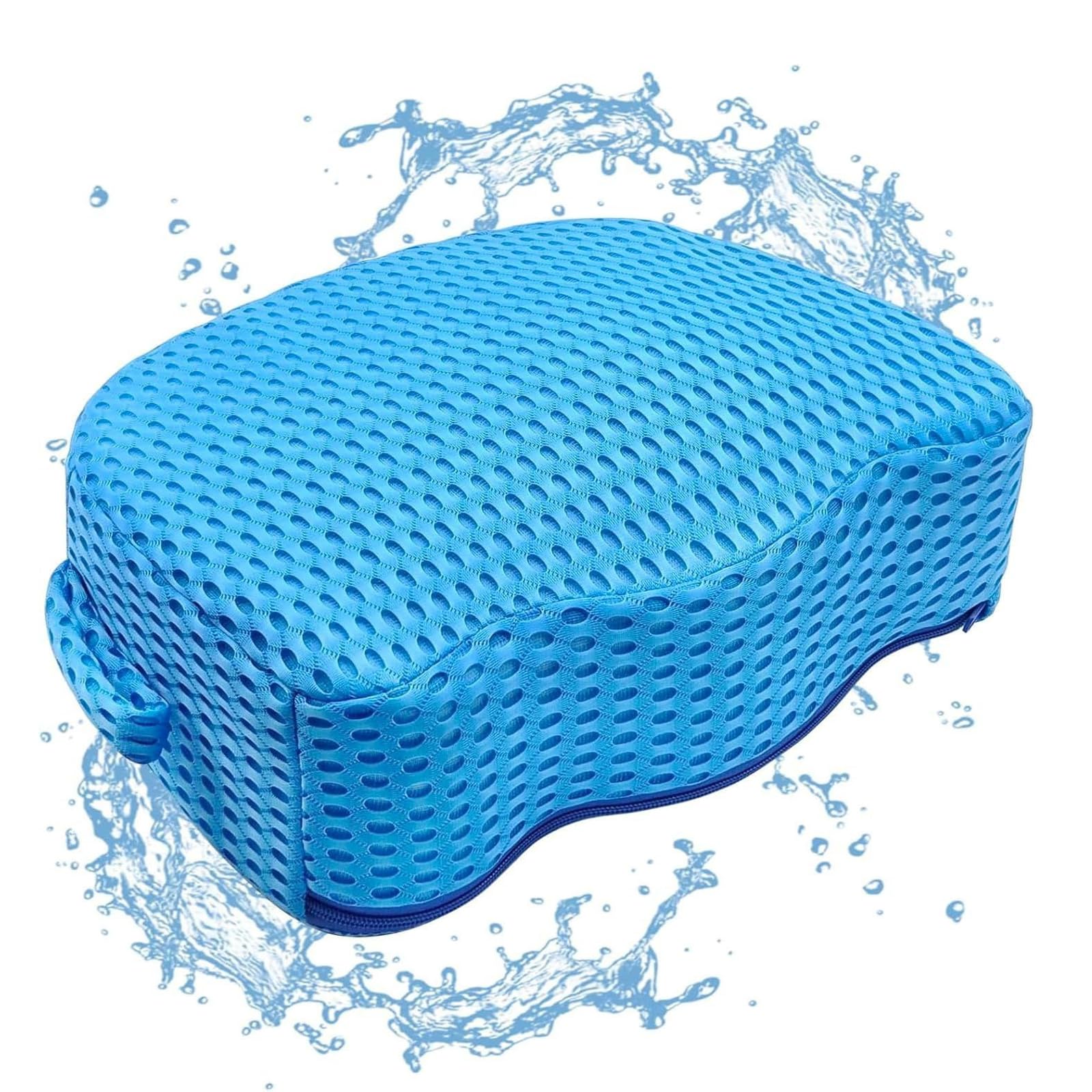 LIUYALO luxury hot tub booster seat with weighted inner core for stable bottom seating.