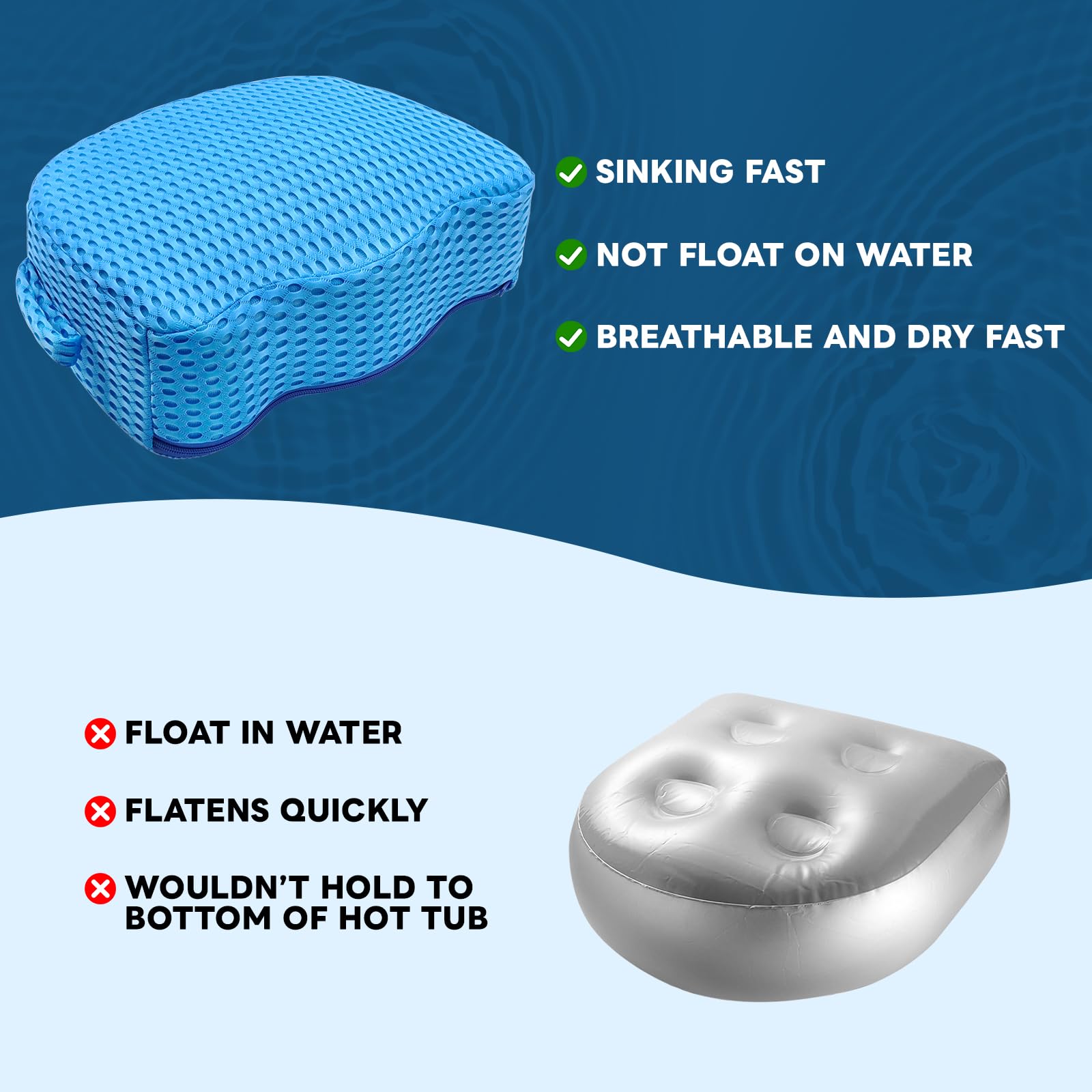 LIUYALO suitable for home spas, hot tubs, outdoor spaces, and poolside lounging.