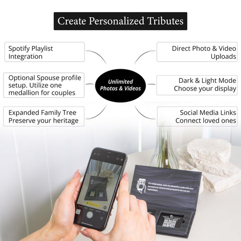 Living Legacy Headstone QR Code installation demonstrates seamless memorial integration.