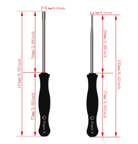 LIYYOO 21-teeth splined carburetor adjustment tool covers multiple models