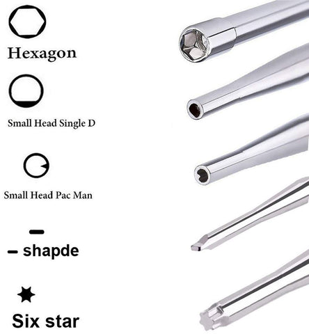 LIYYOO 21-teeth splined tool compatible with many brands.