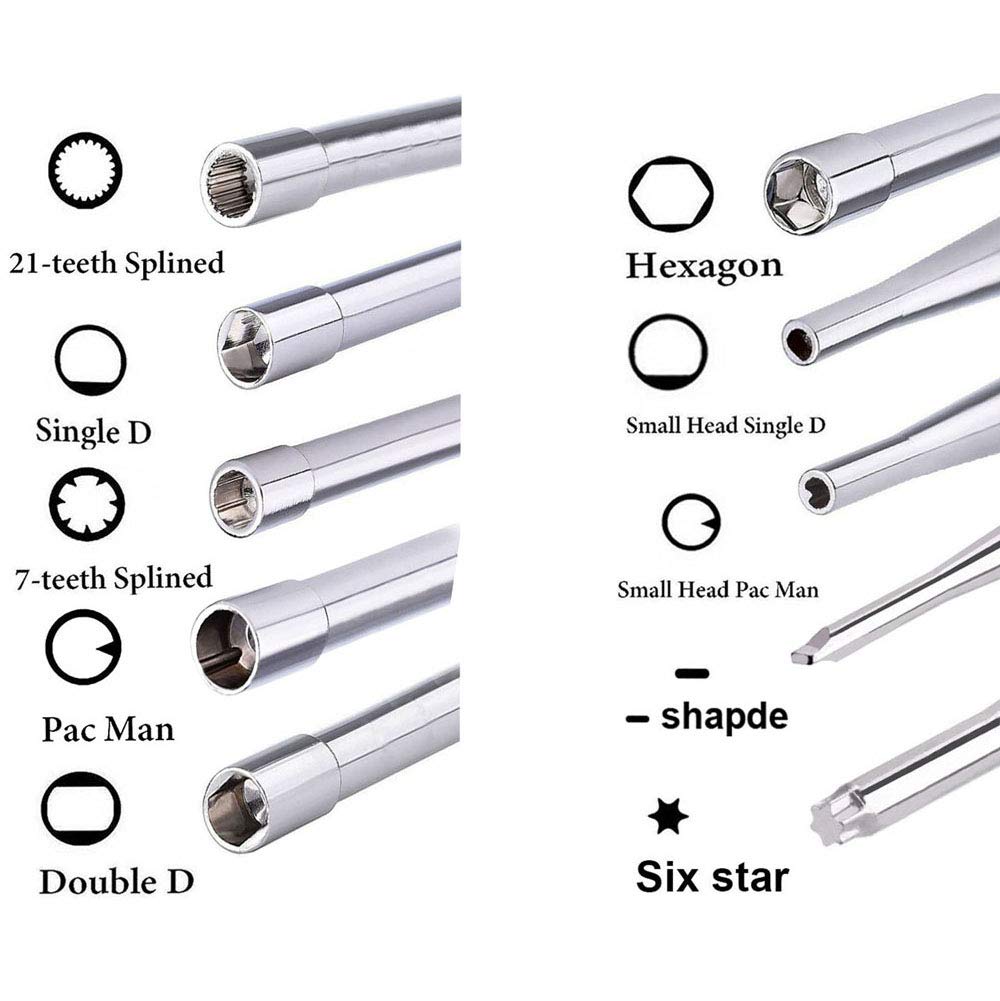LIYYOO Pac-Man carburetor adjustment tool for recessed screws